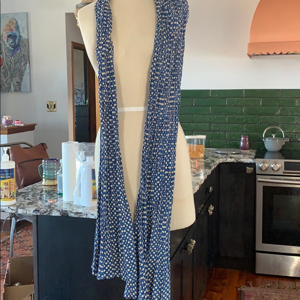 Polka dot scarf